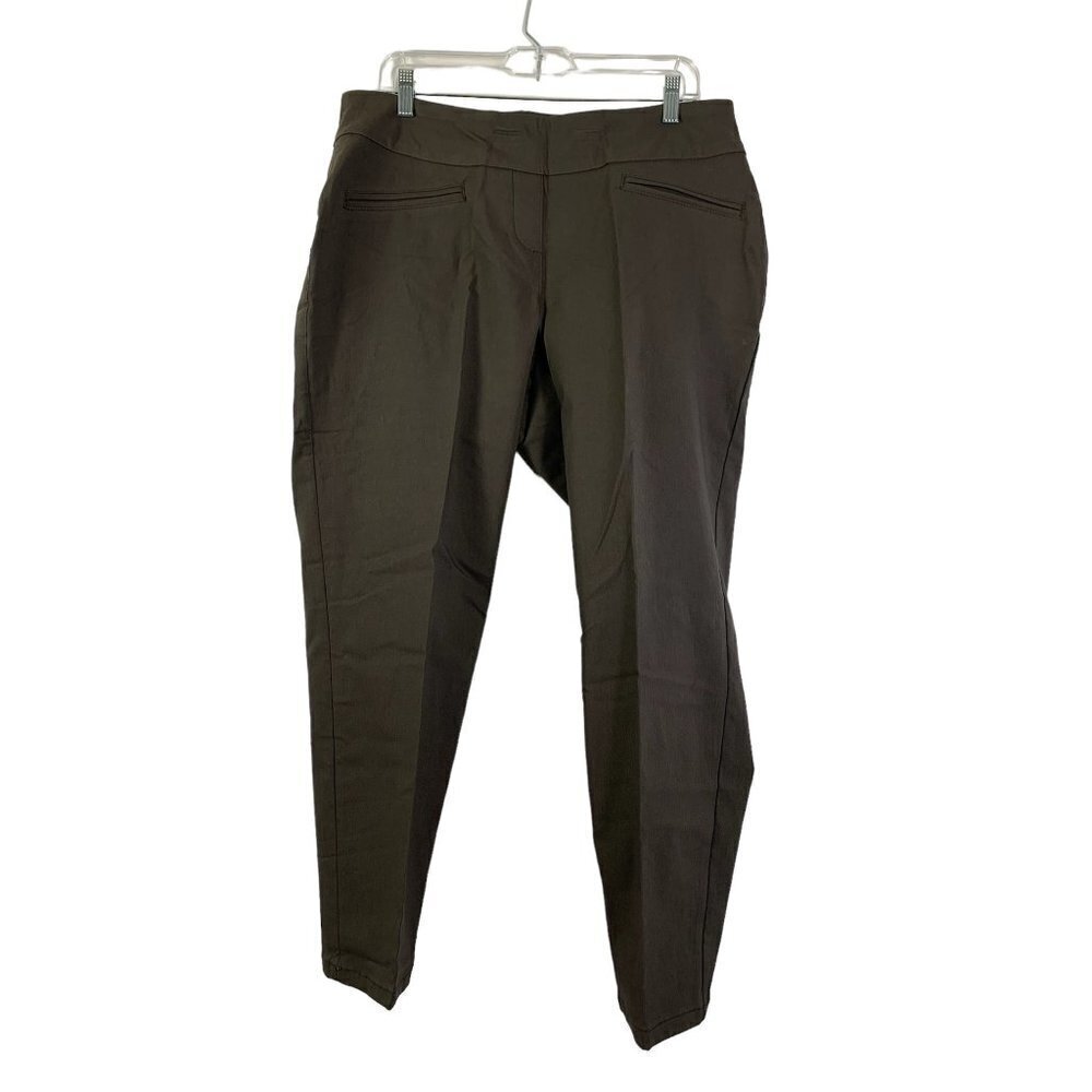 Westbound Women's Slim Leg Dark Brown Pants